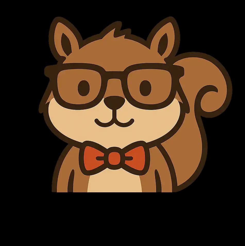 Boring Squirrel logo